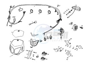 SENDA R DRD RACING LTD - 50 cc drawing WIRING HARNESS