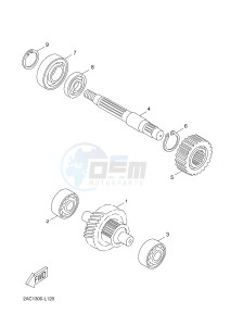 YN50FU NEO'S 4 (2AC9 2AC9 2AC9) drawing TRANSMISSION