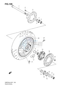 GSR750 drawing REAR WHEEL L2