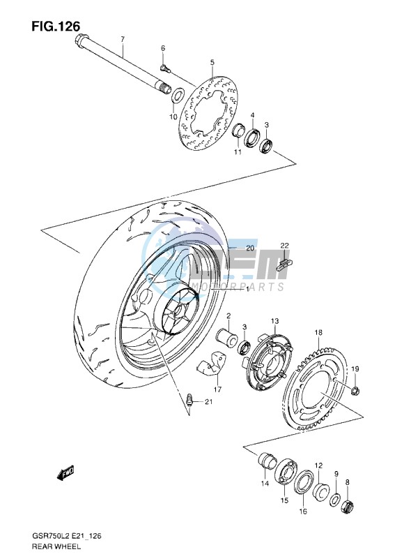 REAR WHEEL L2