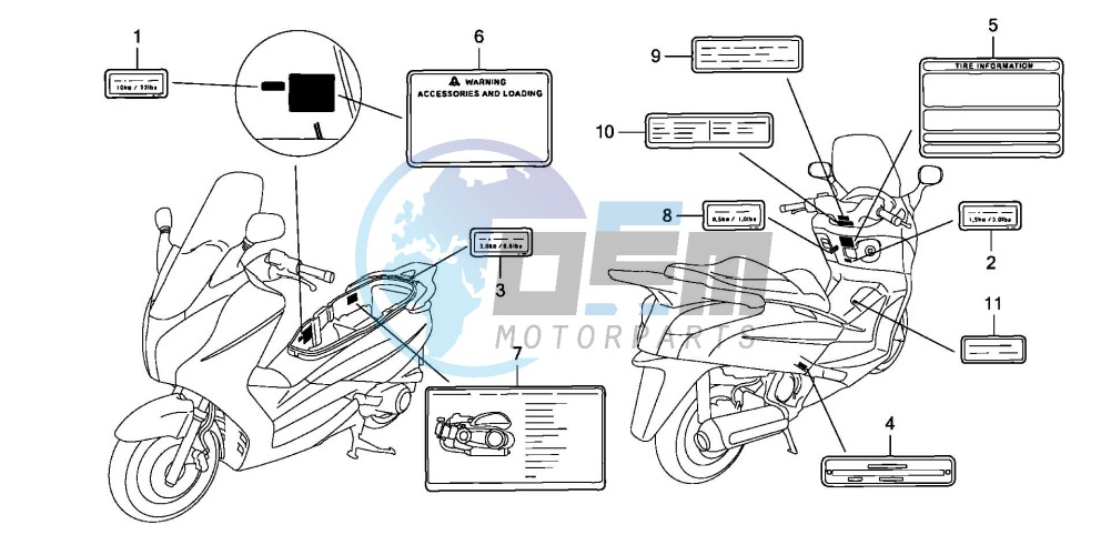 CAUTION LABEL (FES1257/A7)(FES1507/A7)