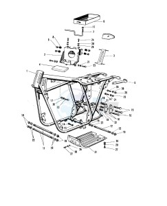 A1 250 SAMURAI drawing FRAME A1_SS, A7_SS, U.S. MODELS