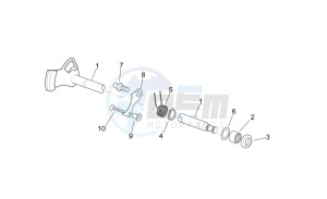 RS 250 drawing Gear control assembly I