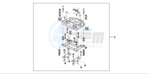 NT650V drawing CARRIER BRKT KIT