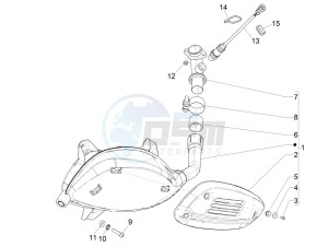 GTV 300HPE SEI GIORNI IE E4 ABS (EMEA) drawing Silencer