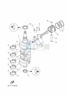 F40GETL drawing CRANKSHAFT--PISTON