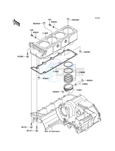 ZRX1200R ZR1200-A5H FR GB XX (EU ME A(FRICA) drawing Cylinder/Piston(s)