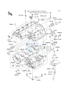 ZR 1000 B [Z1000] (7F-8F) 0B8F drawing CRANKCASE