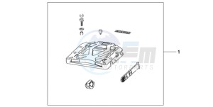 CBF1000A9 Europe Direct - (ED) drawing RR.CARRIER BASE