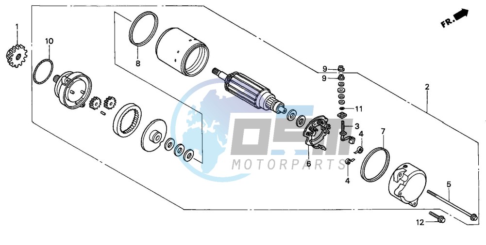 STARTING MOTOR