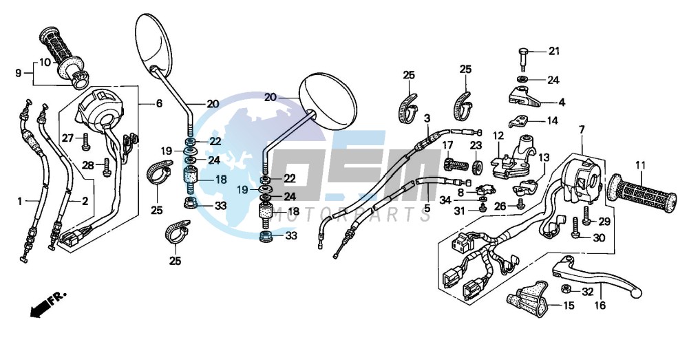 HANDLE LEVER/SWITCH/ CABLE