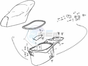 ATLANTIS CITY - 50 cc VTHAL1AE2 Euro 2 2T AC ESP drawing Seat (Positions)