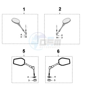 JETFORCE 50 R ICE BLADE drawing MIRRORS