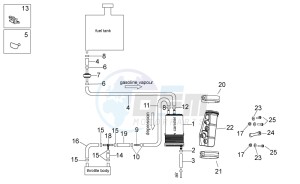 RSV4 1000 APRC R ABS (AU, CA, EU, J, RU, UK, USA) drawing Fuel vapour recover system