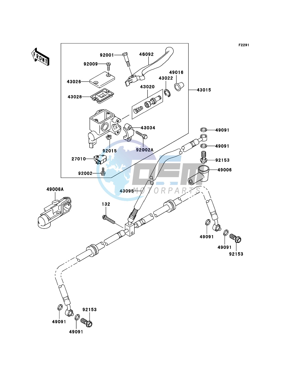 Front Master Cylinder