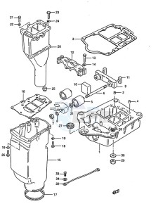 DT 140 drawing Engine Holder