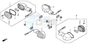 CBR600FS drawing WINKER (2)