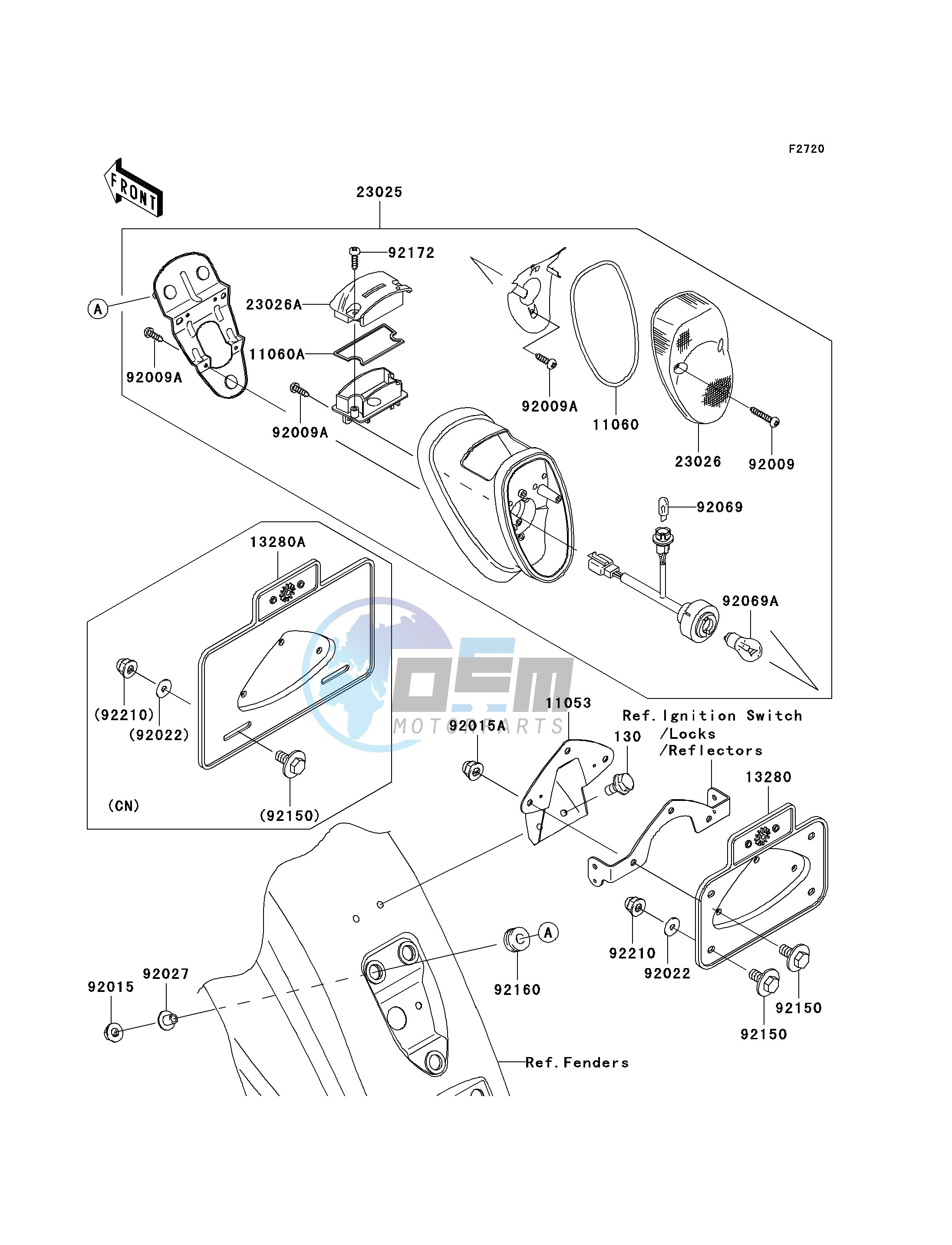 TAILLIGHT-- S- -