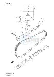 UH125G BURGMAN EU drawing CAMCHAIN