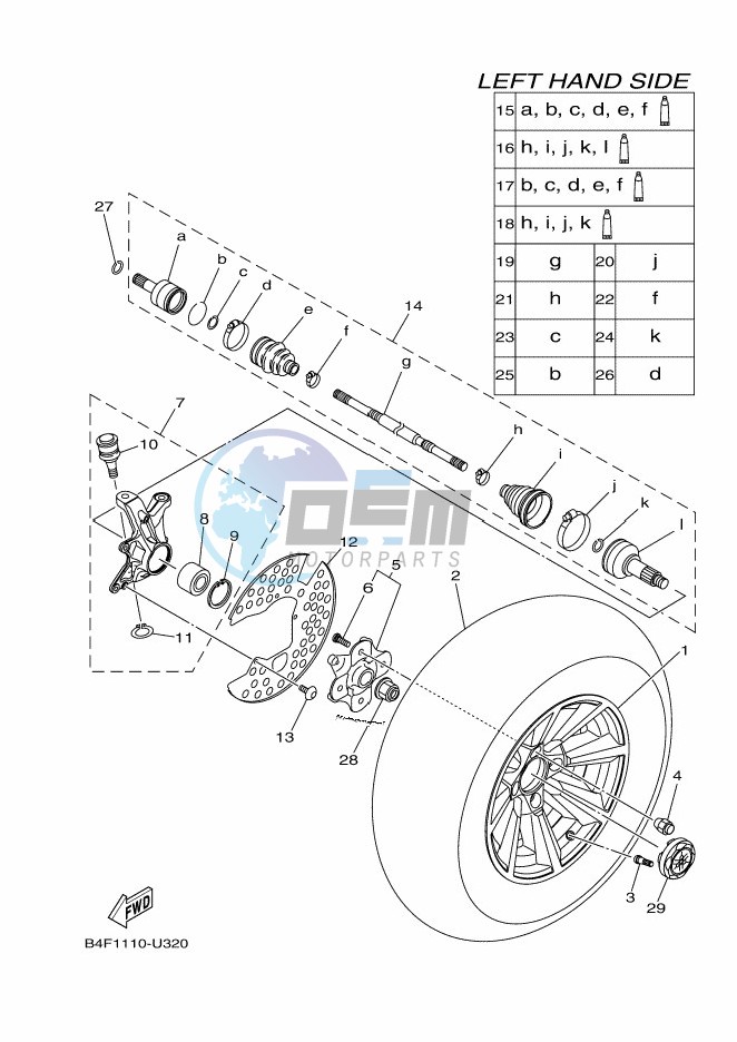 FRONT WHEEL