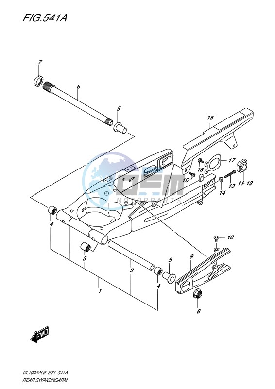 REAR SWINGINGARM