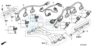 GL18009 UK - (E / AB MKH NAV) drawing INJECTOR