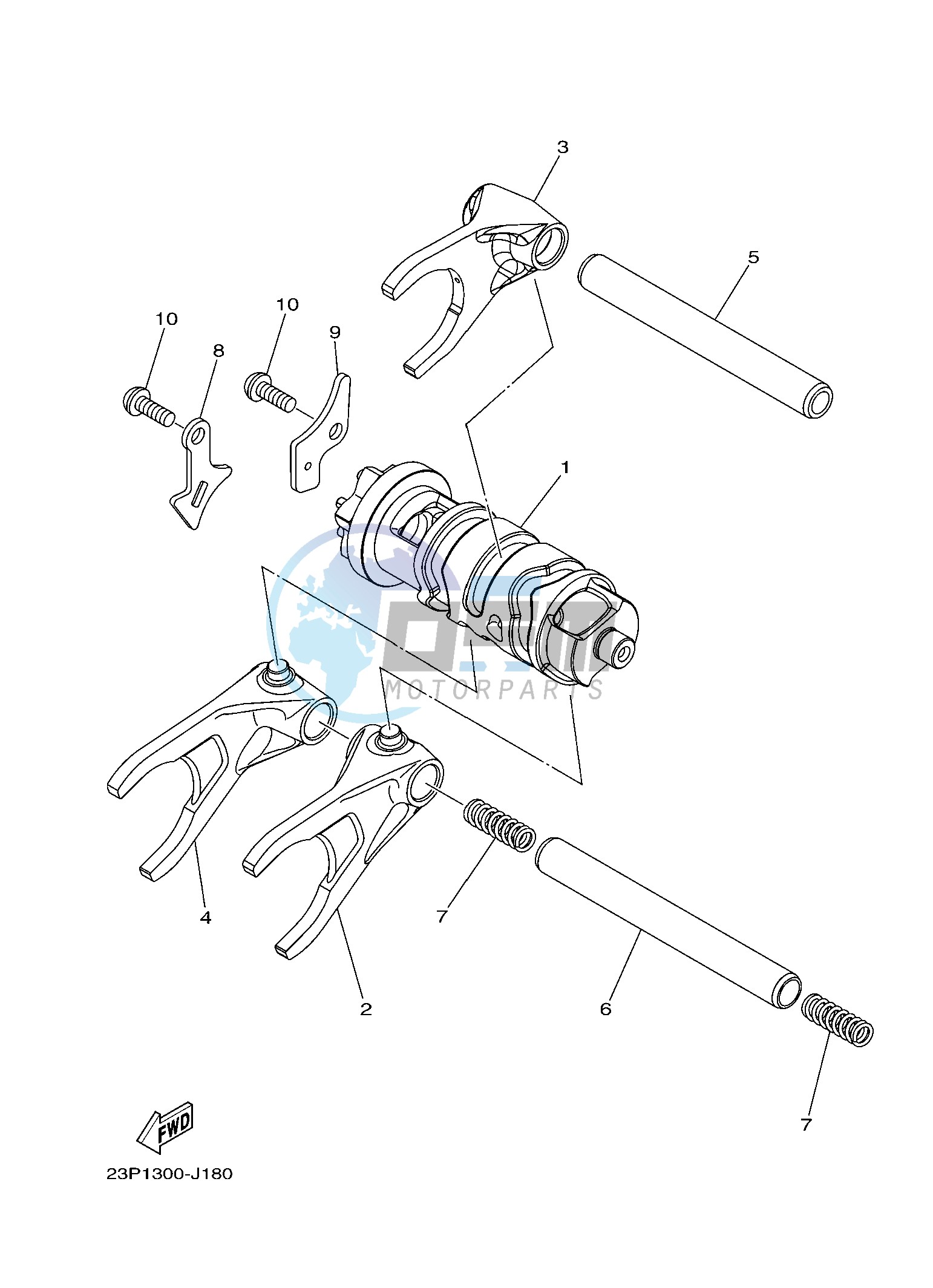 SHIFT CAM & FORK