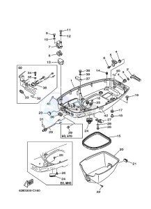 40VEOL drawing BOTTOM-COWLING