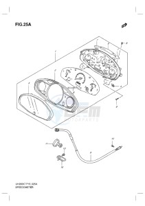 UH200G BURGMAN EU drawing SPEEDOMETER