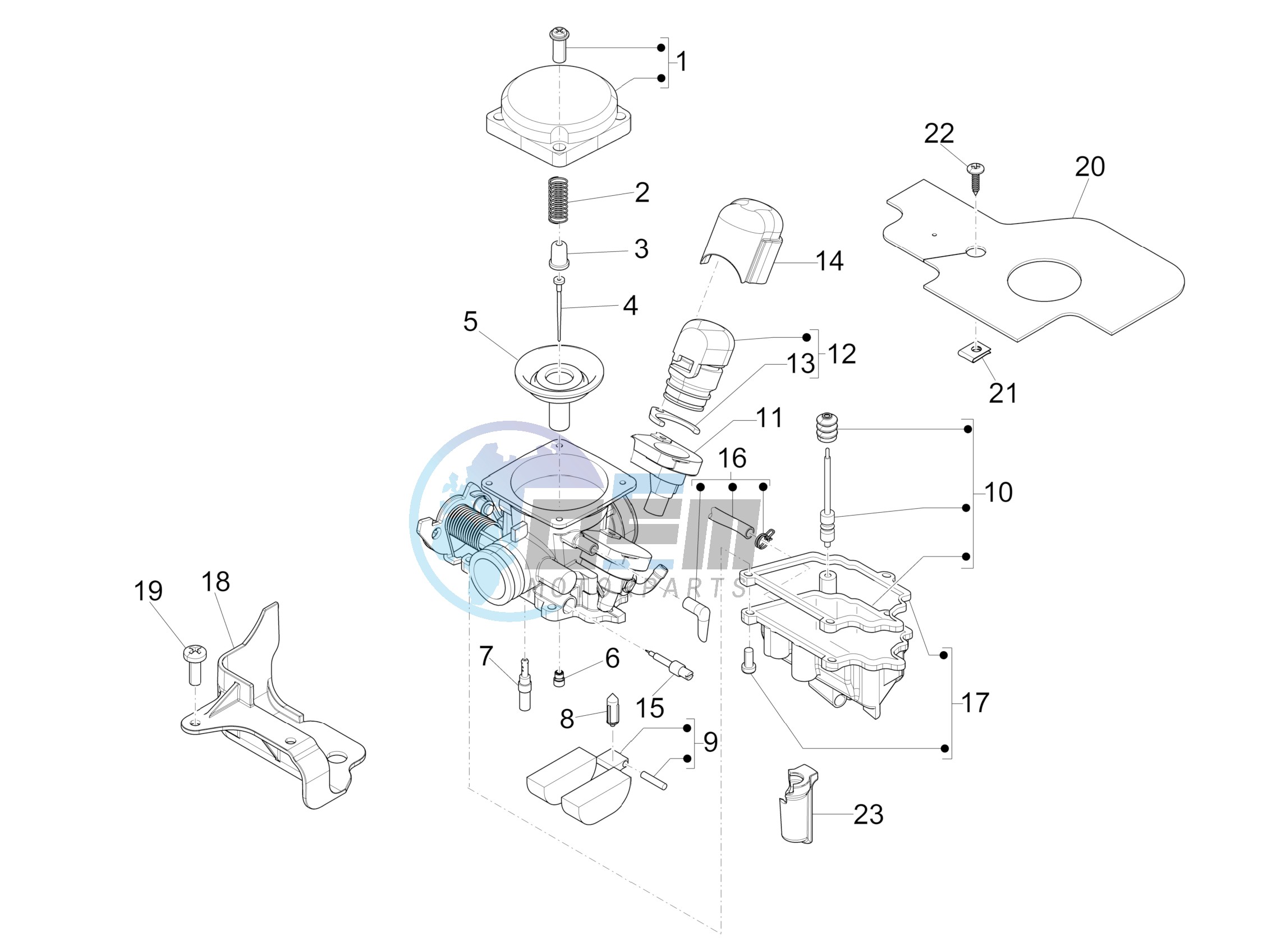 Carburetors components