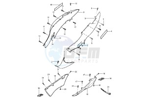 XQ MAXSTER 150 drawing SIDE COVERS