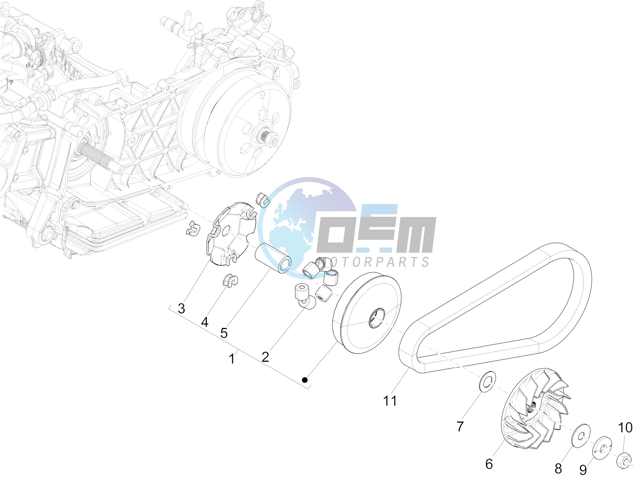 Driving pulley