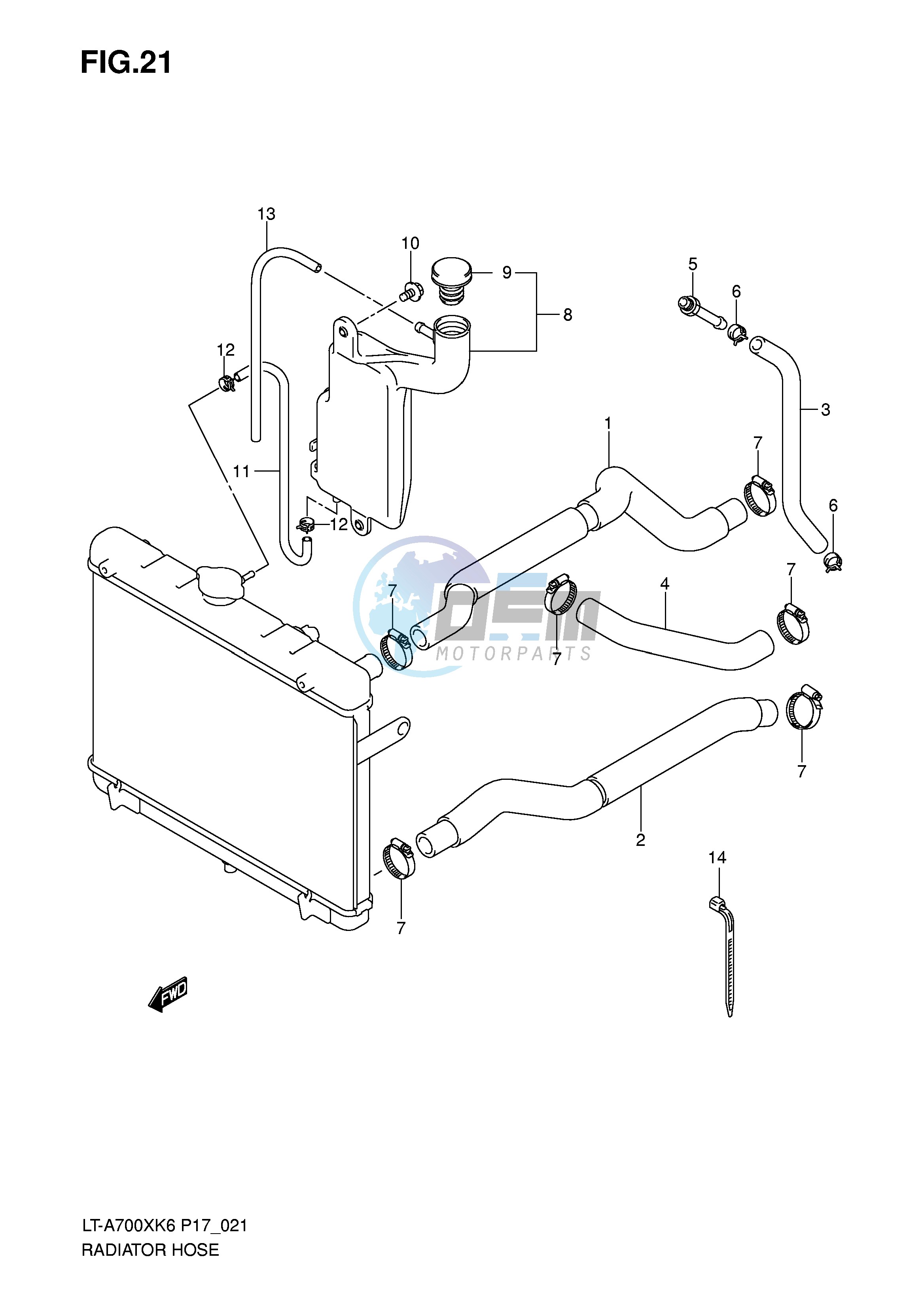 RADIATOR HOSE