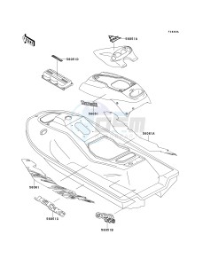 JH 900 A [900 ZXI] (A1-A3) [900 ZXI] drawing DECALS-- JH900-A1- --- WHITE_VIOLET- -