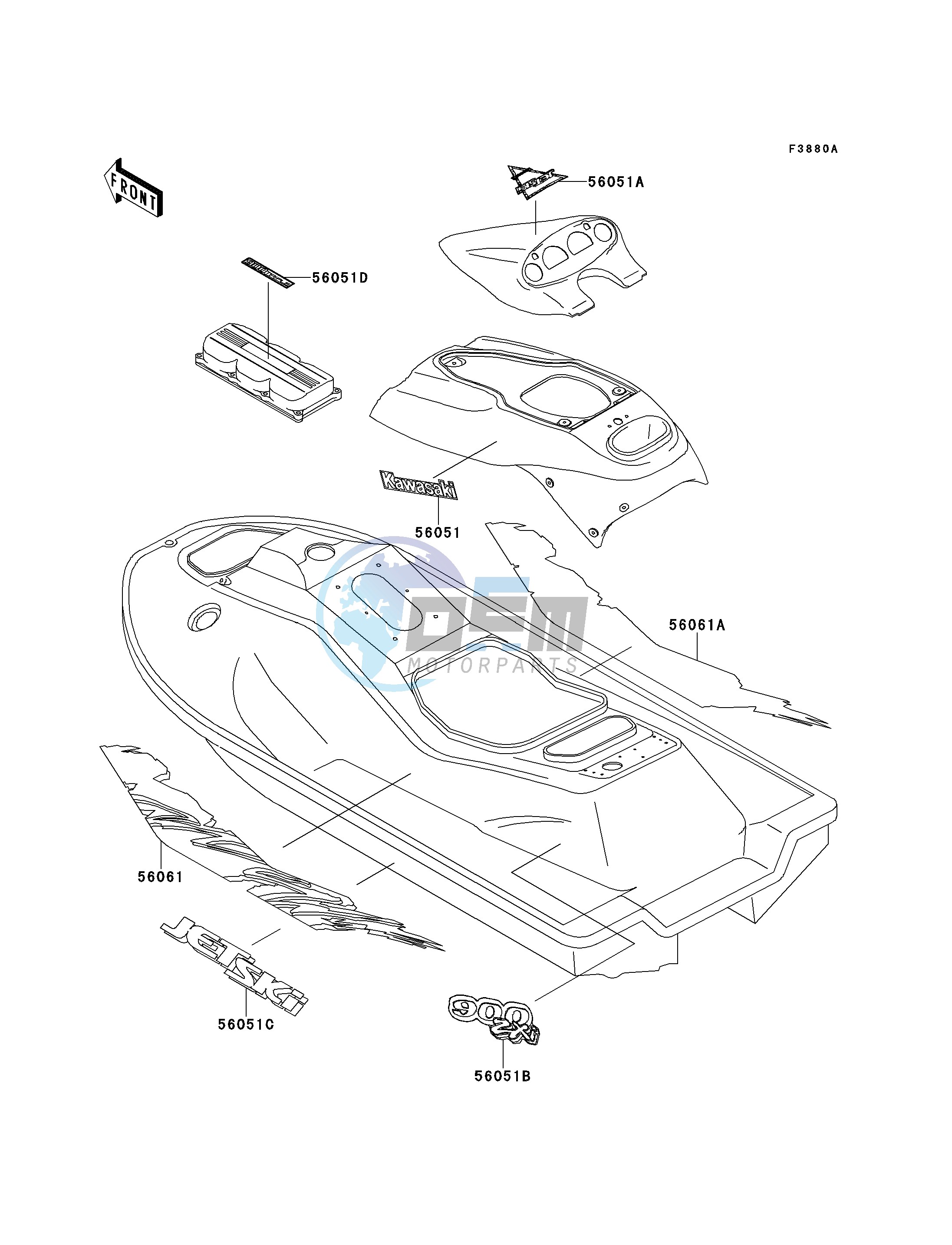 DECALS-- JH900-A1- --- WHITE_VIOLET- -