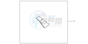 CB1000RC drawing SWINGARM PAD