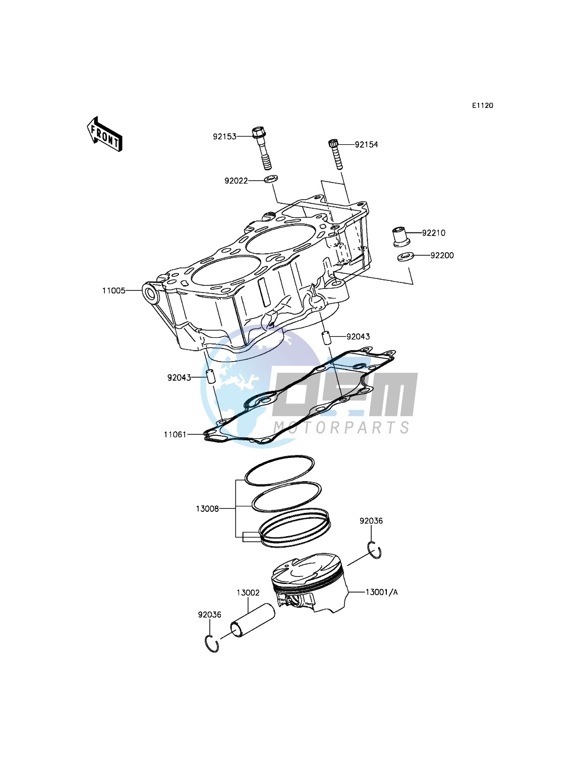 Cylinder/Piston(s)