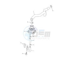 WR X 250 drawing AIR INDUCTION SYSTEM