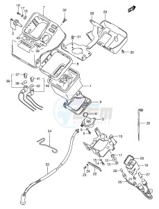 LT-F300 (E24) drawing SPEEDOMETER