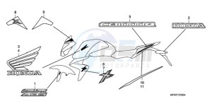 CB1000RAA E / ABS MPH drawing MARK