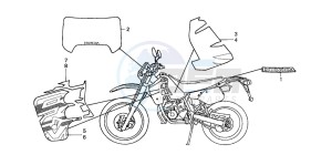 CRM125R drawing STRIPE/MARK (4)