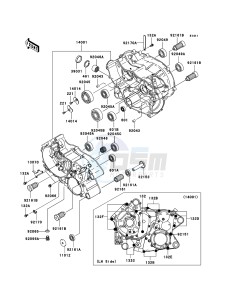 KVF360 KVF360B6F EU drawing Crankcase