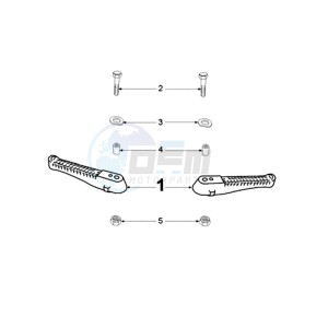 FIGHT RW3A drawing FOOT SUPPORT