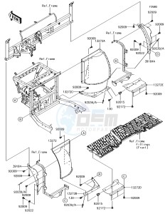 MULE PRO-DX KAF1000EJF EU drawing Guard(s)