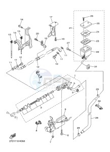 XVS1300CU XVS1300 CUSTOM XVS1300 CUSTOM (2SS6) drawing REAR MASTER CYLINDER