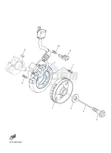 YZF-R1M 998 R3 (2KSC 2KSD) drawing GENERATOR