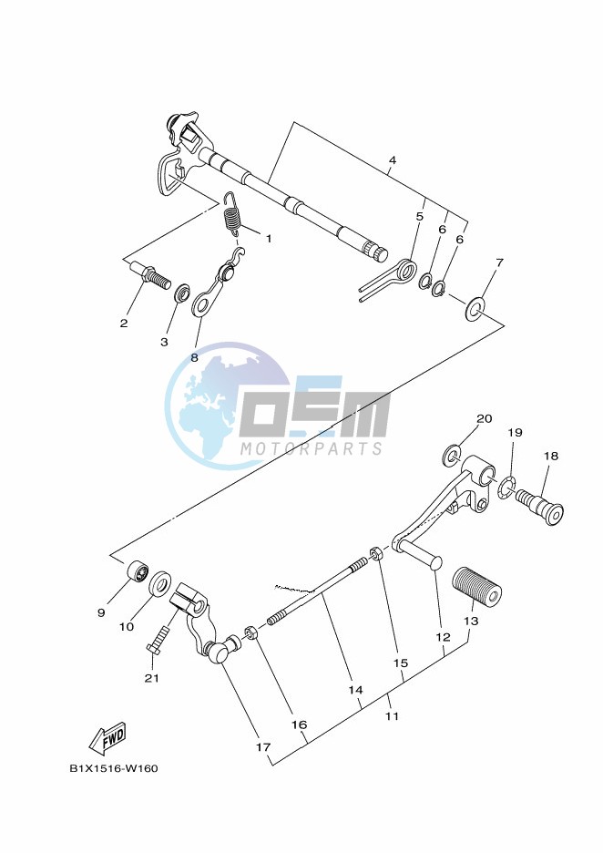 SHIFT SHAFT