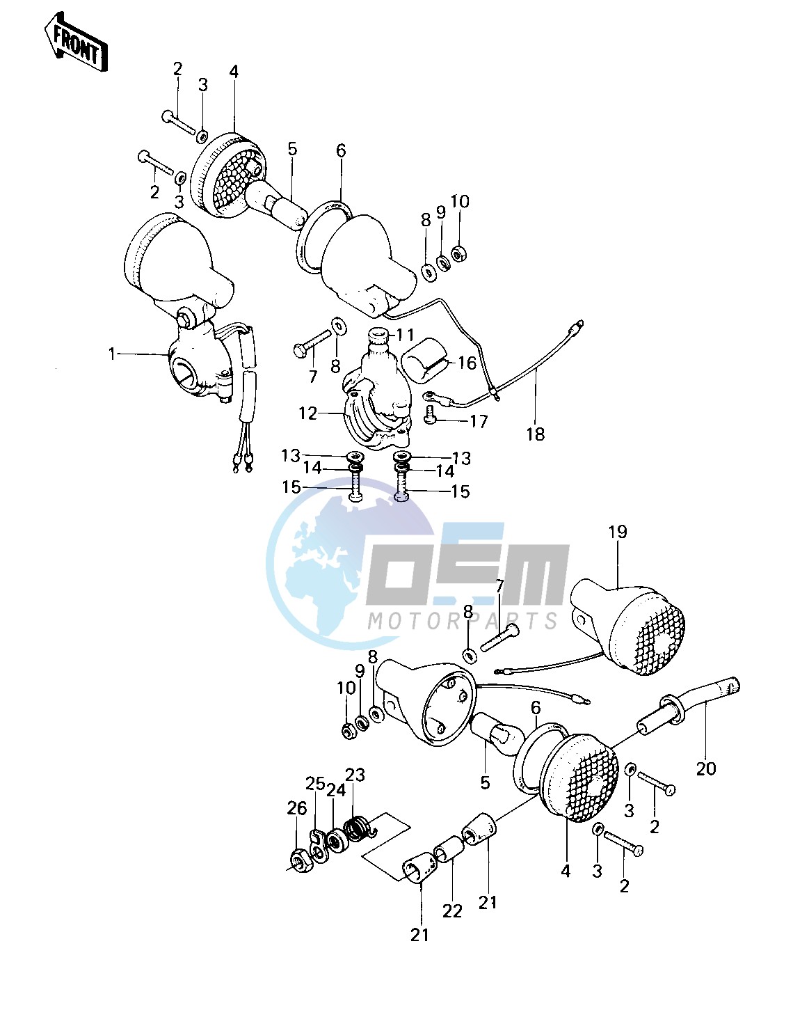 TURN SIGNALS -- KE100-A5_A6_A7_A8_A9- -