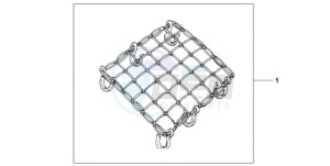 CBR125RW9 France - (F / CMF WH) drawing RUBBER NET A