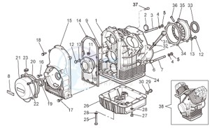 Bellagio 940 drawing Crank-case